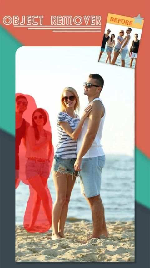 Auto Photo Object Remover - Cloth Touch Remove screenshot 1