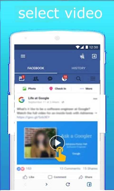 Download videos from facebook screenshot 1