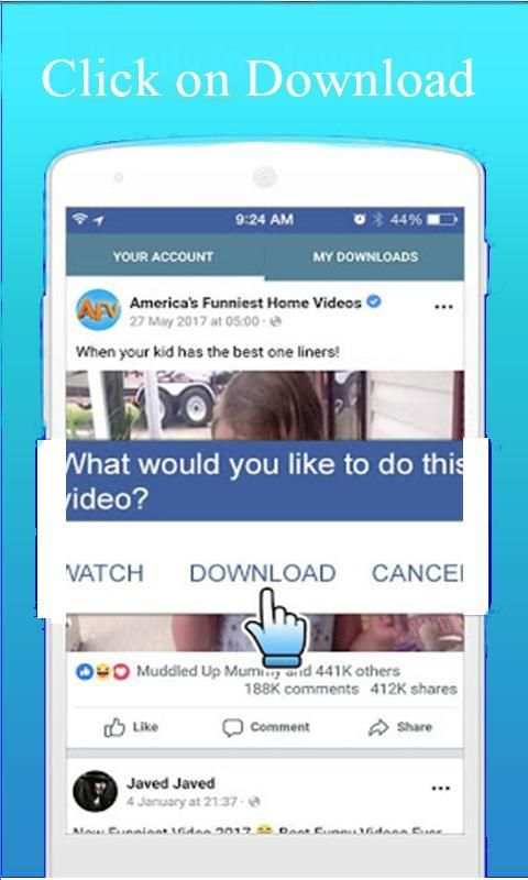Download videos from facebook screenshot 3