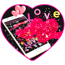 ikon Valentine Heart Launcher Theme**