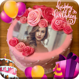 Photo On Birthday Cake आइकन