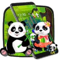 Cute Panda Forest Launcher Theme *