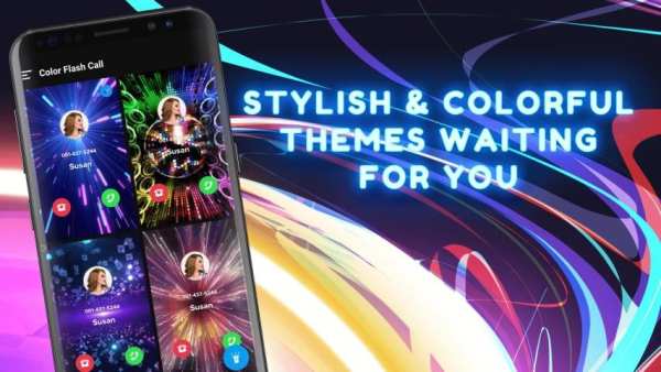 Color Flash Call - Colorful Theme & Flash Call screenshot 5