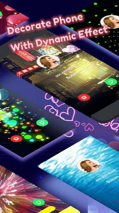 Color Flash Call - Colorful Theme & Flash Call screenshot 3
