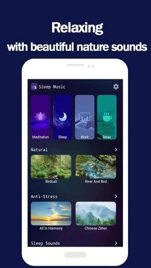Sleep Music - Natural, Relax & Soft Sleep Sounds स्क्रीनशॉट 4