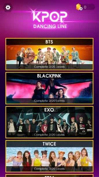 KPOP Dancing Line: Magic Dance Line Tiles Game screenshot 8