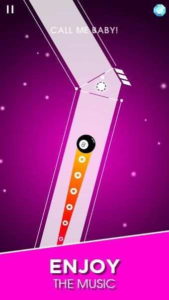KPOP Dancing Line: Magic Dance Line Tiles Game स्क्रीनशॉट 1