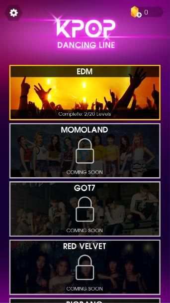 KPOP Dancing Line: Magic Dance Line Tiles Game screenshot 7