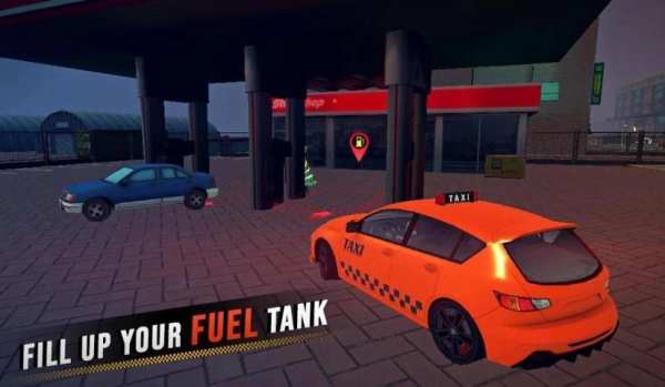 Christmas Taxi Driving Simulator screenshot 5