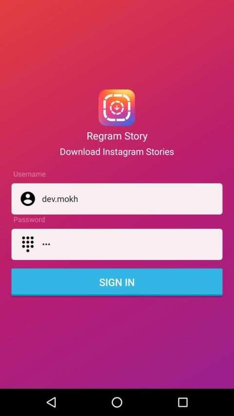 Regram Story ( Instagram Story Downloader ) screenshot 7