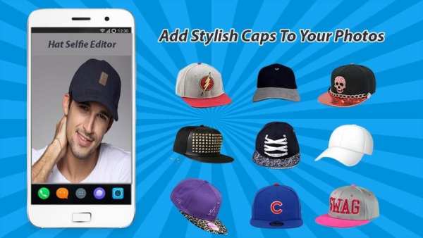 Stylish Cap Photo Editor – Cap Editing App स्क्रीनशॉट 4