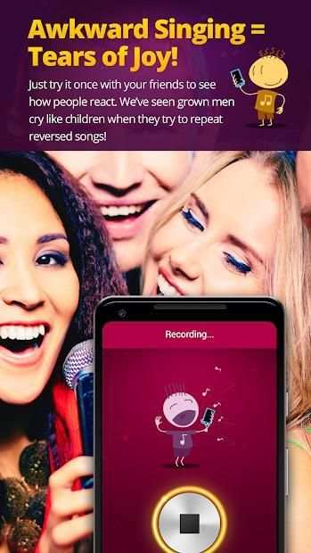 inReverse Party Game - Backwards Karaoke screenshot 2