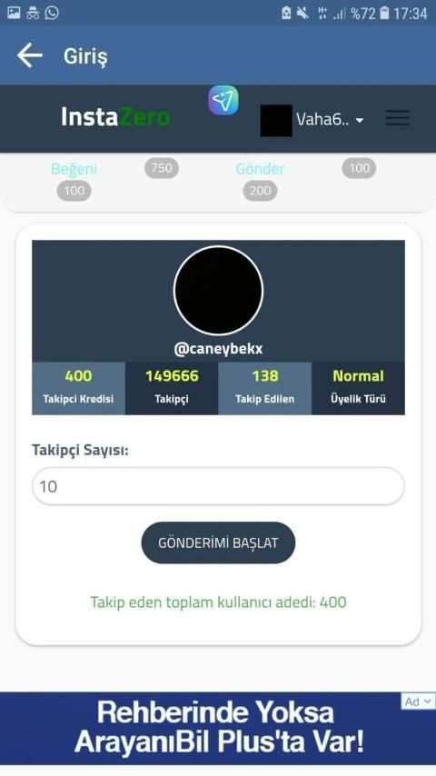 ZeroApp screenshot 1