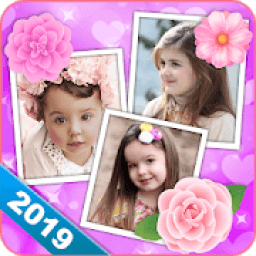 ikon Photo Collage Maker: Make Pic Collage,Photo Editor