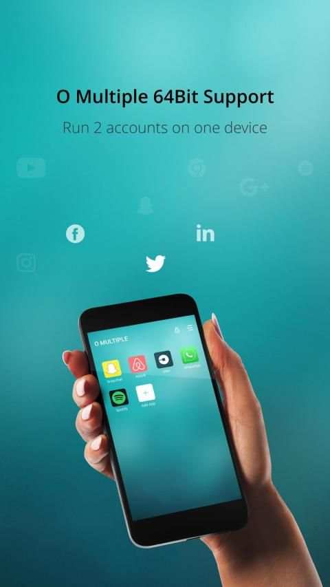 O Multiple 64Bit - App Cloner, Duals APP, tarallel screenshot 3
