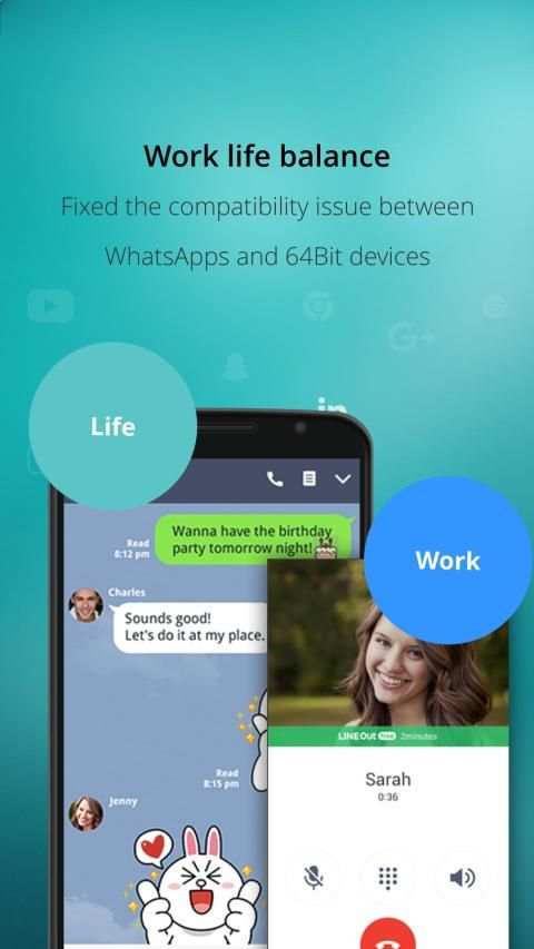 O Multiple 64Bit - App Cloner, Duals APP, tarallel screenshot 1
