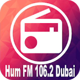 hum fm 106.2 dubai आइकन