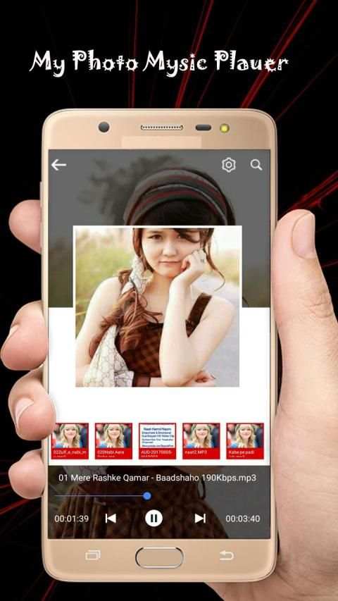 My Photo Music Player - Ringtone maker,mp3 cutter स्क्रीनशॉट 8