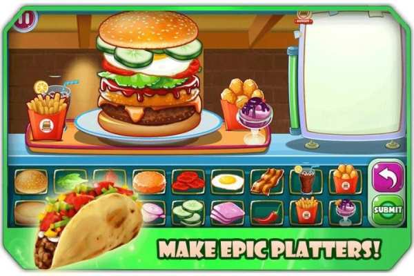 Wow Burger Shop - Free cooking game screenshot 2
