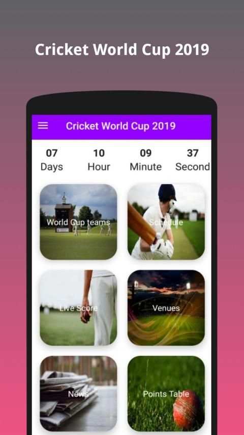 Cricket World Cup 2019 - Schedule , Live Scores screenshot 6