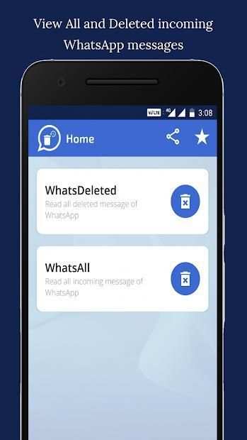 WhatsDelete - Read WhatsApp deleted messages screenshot 7