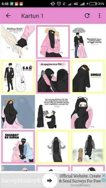 Kartun Muslimah: Hijrah Remaja screenshot 1