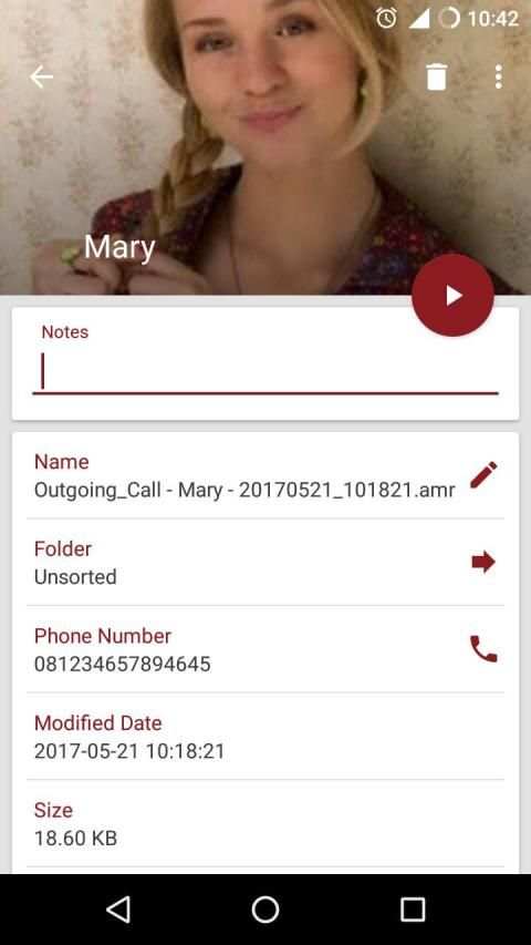 RMC: Android Call Recorder स्क्रीनशॉट 5