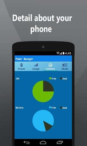Battery Saver and Power Manager screenshot 1