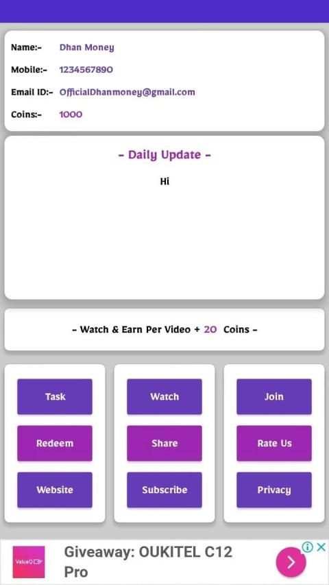 Gift Money - Daily Earn Money स्क्रीनशॉट 4
