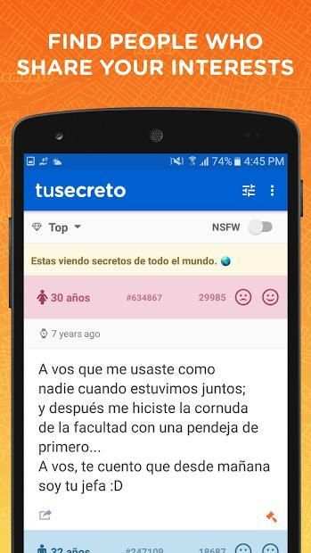 YouSecret: Anonymous messages near you screenshot 3