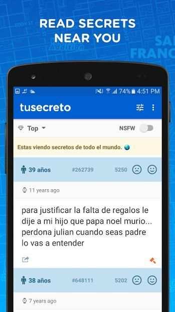 YouSecret: Anonymous messages near you screenshot 5