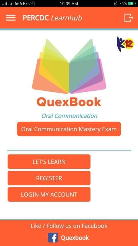 Oral Communication - QuexBook screenshot 30