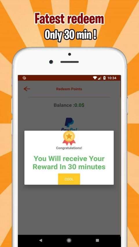 Winged Money: Paypal Cash & Gift Cards 5 تصوير الشاشة