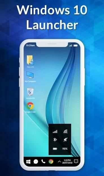 Windows 10 Desktop Launcher For Android screenshot 1