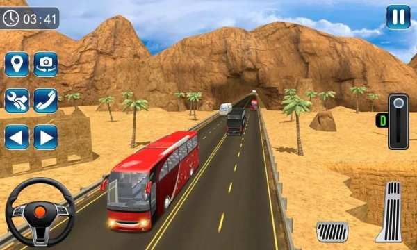 Mountain Climb Bus Racing 2019 - Bus Driving Sim स्क्रीनशॉट 2