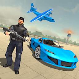 Police Car Transporter Plane – Police Crime City