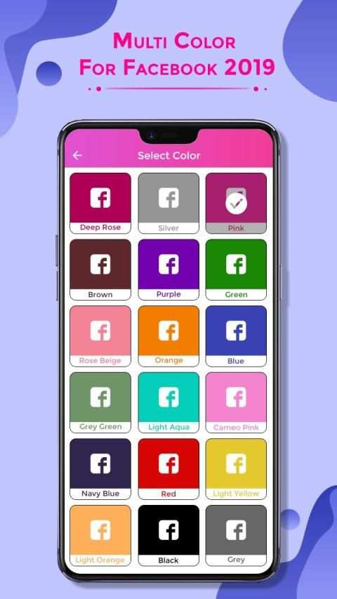 Multi Color For Facebook 2019 screenshot 4