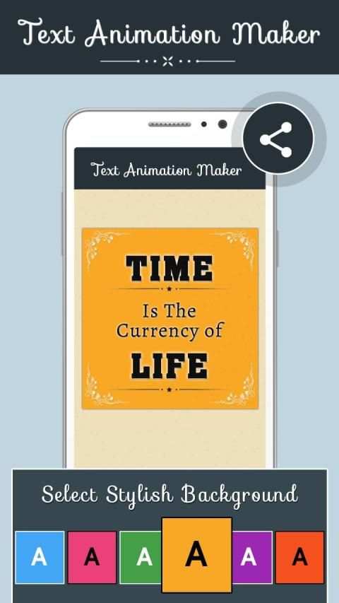 Text Animation Maker - Animated Video & GIF Maker स्क्रीनशॉट 2