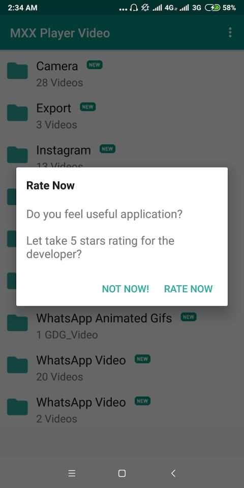 Mx video player 2019 स्क्रीनशॉट 1