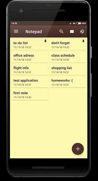 Notepad screenshot 4