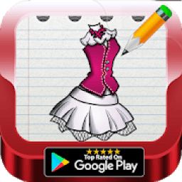 ikon ❤️How to Draw Dresses &amp; Sketch❤️