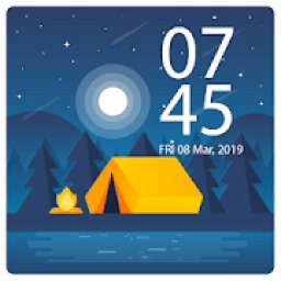 ikon Always On Display Clock: AMOLED 2019