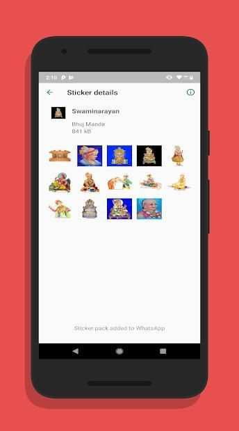 Swaminarayan Stickers for WhatsApp screenshot 1