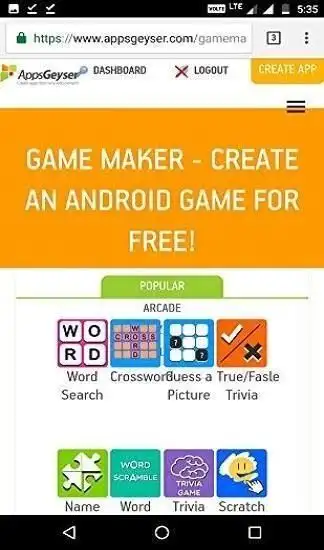 FREE Android Apps Create 2019 screenshot 1