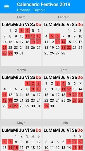 Urbaser Calen 2019 screenshot 2