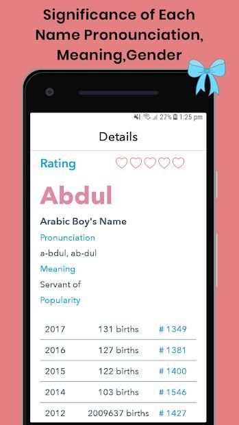 Bump - Baby name with meanings screenshot 7