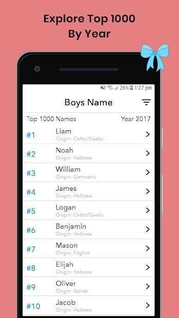 Bump - Baby name with meanings screenshot 5