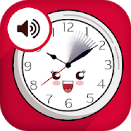 ikon Talking clock in Indonesian - Speaking Clock