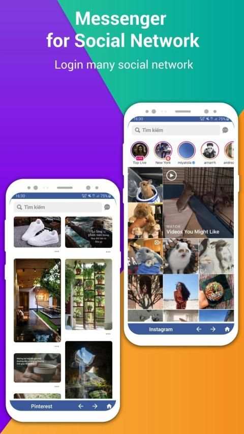 Messenger for Social - Video Call & Text Message screenshot 2