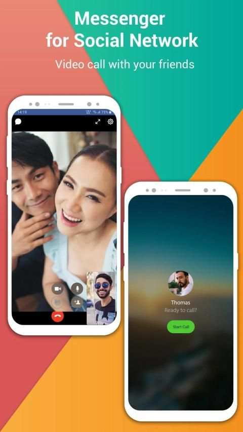Messenger for Social - Video Call & Text Message screenshot 3